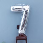 Воздушный шар фольгированный 40" «Цифра 7» - Фото 2