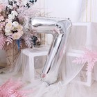 Воздушный шар фольгированный 40" «Цифра 7» - Фото 3