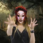 Маска карнавальная «Вампирша»  (артикул 1353902)  большой выбор товаров оптом и в розницу по низким ценам с доставкой