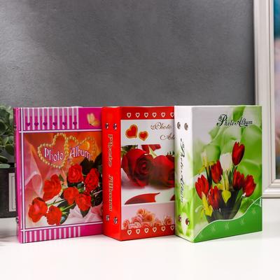 Фотоальбом на 100 фото 10×15 см «Яркость лета», 16.5×13.5×5.5 см, МИКС