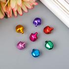 Набор декора для творчества "Колокольчики цветные" d=0,8 см набор 35 шт - Фото 2