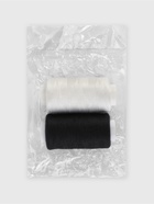 Нитки 40/2, 2 шт., 350 м, чёрный, белый - Фото 5