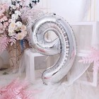 Воздушный шар фольгированный 40" «Цифра 9» - Фото 2