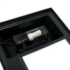 Террариум с крышкой 45 л, 55×33×25/30 см, чёрный - Фото 3