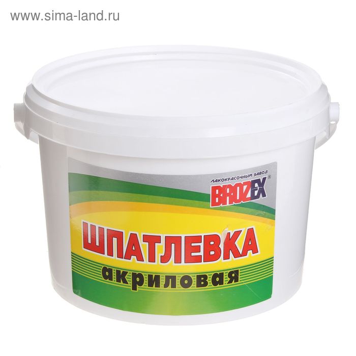 Шпатлёвка акриловая Brozex, 5 кг