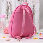 Рюкзак детский на молнии, 2 отдела, розовый - Фото 2