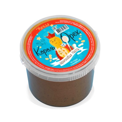 Арахисовая паста «Король Орех» мягкая, 510 г