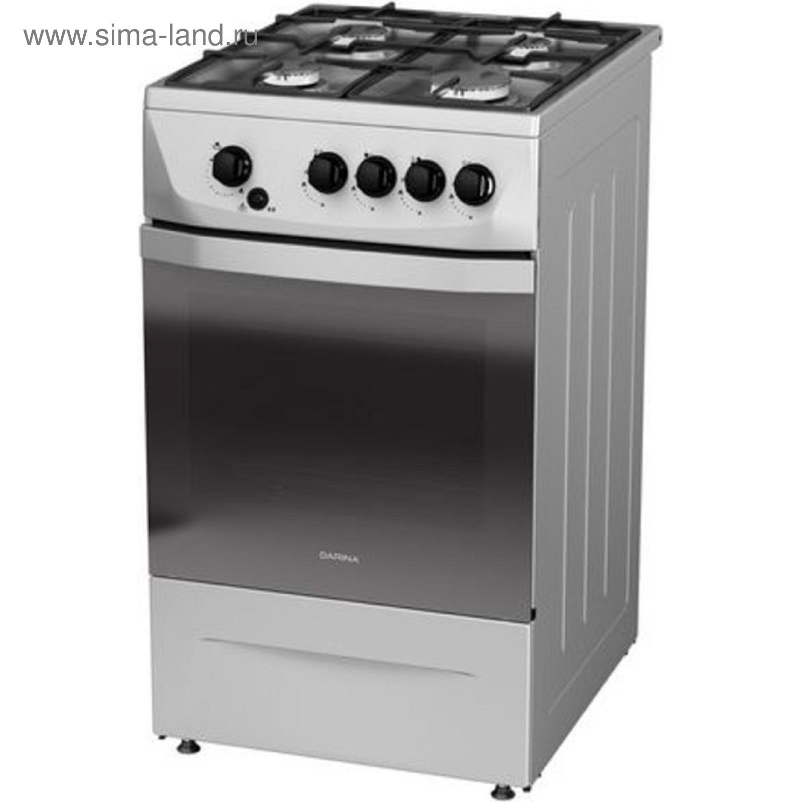 Плита Darina 1 D1 KM 241 311 X, газовая, 4 конфорки, 50 л ...