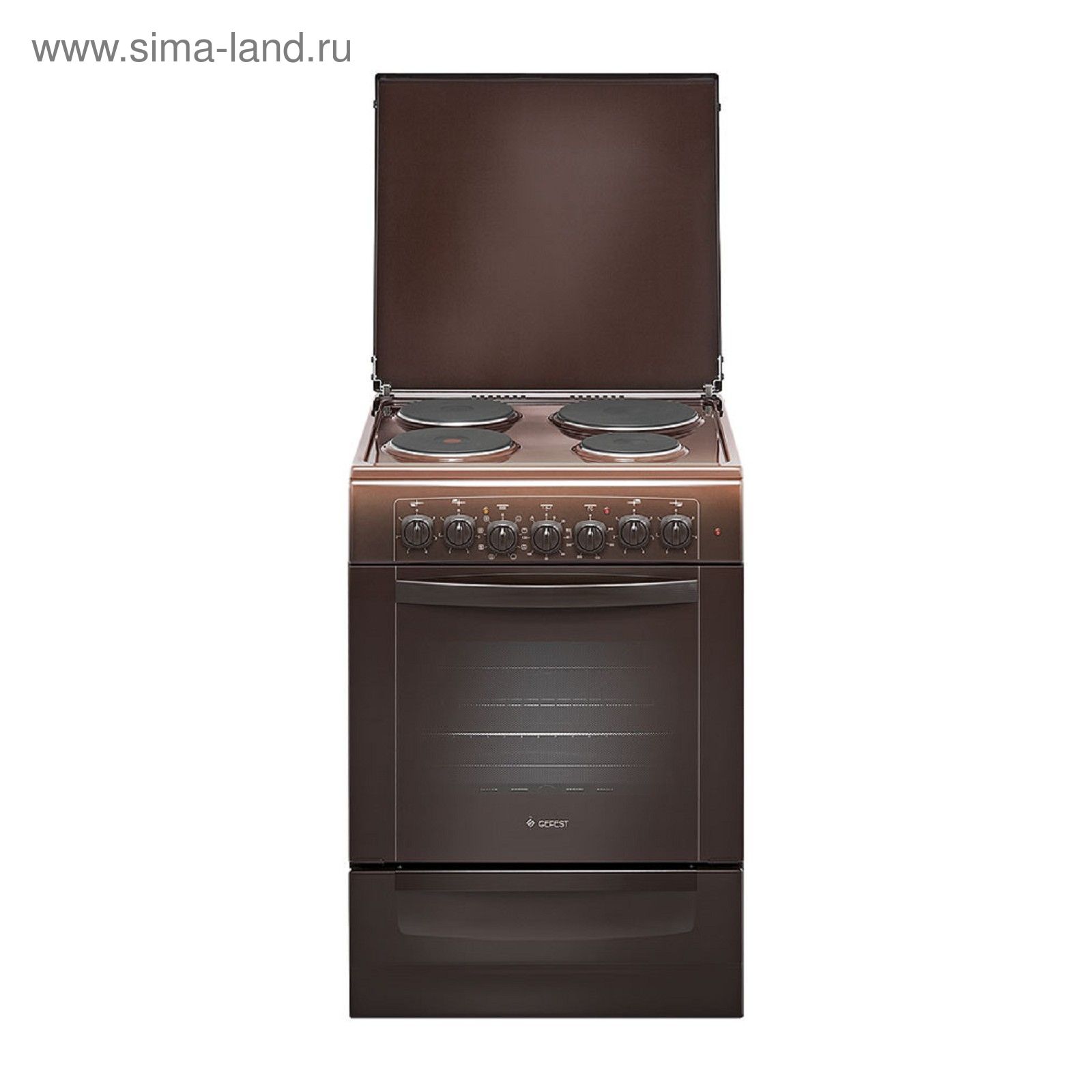 Плита Gefest ЭП Н Д 6140-02 0001, электрическая, 4 конфорки, 52 л ...