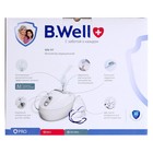 Ингалятор B.Well WN-117, компрессорный, 0.3 мл/мин, 2 маски - Фото 6