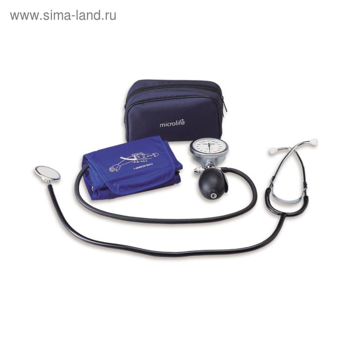 Тонометр механический Microlife BP AG1-40 (большой манометр с грушей) - Фото 1
