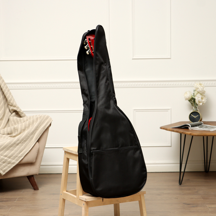 Чехол гитарный классический, чёрный, 101 х 40 х 12 см - Фото 1