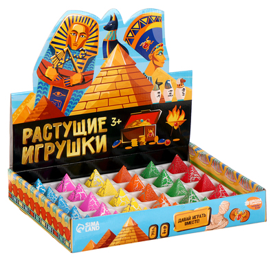 Растущие игрушки Funny toys «Загадка пирамиды», МИКС