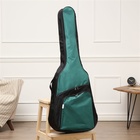 Чехол для гитары классический, c 2-мя ремнями, объёмные карманы, 100 х 39 х 6 см МИКС - Фото 5