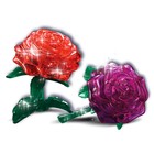 3D пазл «Роза», кристаллический, 22 детали, световые эффекты, цвета МИКС - Фото 2