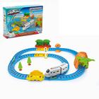 Железная дорога «Пассажирский поезд», со светозвуковыми эффектами, протяжённость пути 2,2 м - Фото 1