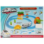 Железная дорога «Пассажирский поезд», со светозвуковыми эффектами, протяжённость пути 2,2 м - Фото 2