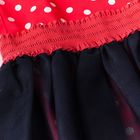 Костюм (туника+юбка) для девочки, рост 116 см, цвет розовый "Горох" (арт. 87468м) - Фото 5