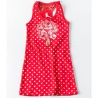 Костюм (туника+юбка) для девочки, рост 110 см, цвет розовый "Горох" (арт. 87468м) - Фото 3