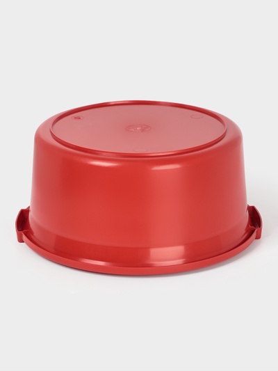 Таз хозяйственный круглый, 15 л, пластик, МИКС