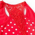 Костюм (туника+юбка) для девочки, рост 104 см, цвет розовый "Горох" (арт. 87468м) - Фото 4