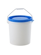 Ведро с герметичной крышкой, 20 л, белое - Фото 1