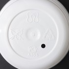 Горшок для цветов с поддоном «ПластоС. Классик», 600 мл, пластиковый, белый - Фото 4