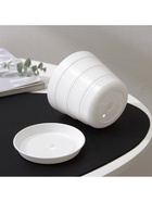 Горшок для цветов с поддоном «ПластоС. Классик», 600 мл, пластиковый, белый - Фото 6