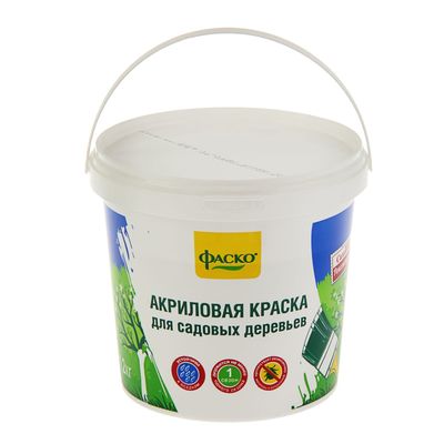 Краска для садовых деревьев «Фаско», ведро, 1.2 кг