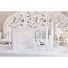 Книга свадебных пожеланий «Белое кружево», на пружине, 21,7 х 21 см - Фото 1