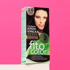 Стойкая крем-краска для волос Fitocolor, тон темный каштан, 115 мл - фото 317912967