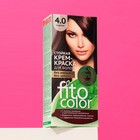 Стойкая крем-краска для волос Fitocolor, тон каштан, 115 мл - фото 8471569