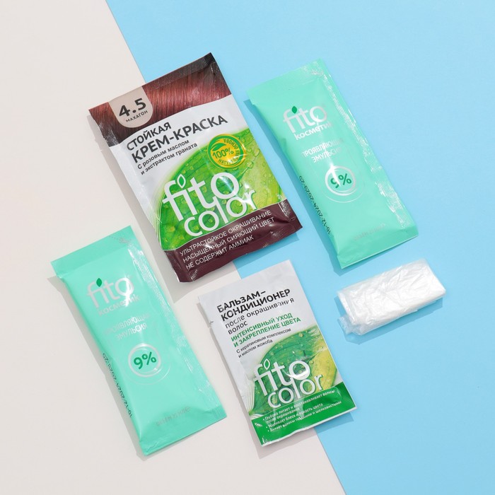 Стойкая крем-краска для волос Fitocolor, тон махагон, 115 мл 14217