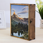 Ключница "Горы" 20х25х6 см - Фото 2