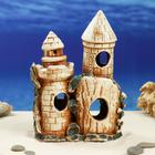Декорация для аквариума "Две башни", 12 х 17 х 25 см - Фото 2