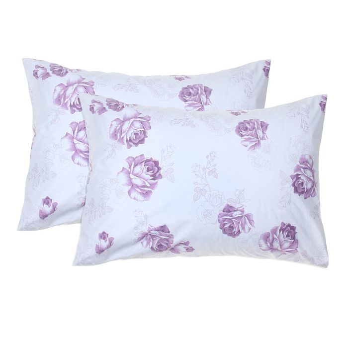 Набор наволочек "Этель" Карамелло 50*70 см-2 шт, 100% хлопок, перкаль 130 г/м2 - Фото 1