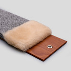 Когтеточка ковролиновая, малая 45x10 см микс цветов - Фото 3