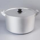 Кастрюля, 15 л, металлическая крышка, алюминий - Фото 1