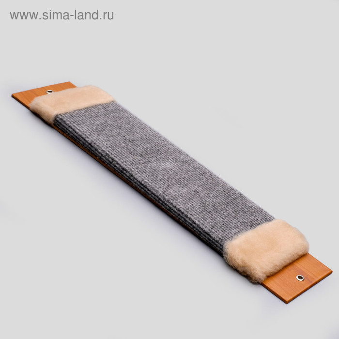 Когтеточка ковролиновая, средняя 55x11 см - Фото 1