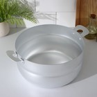 Манты-казан, 6 л, d=22 см, с 3 сетками, высота секции 5 см, с крышкой, штампованный алюминий - Фото 4