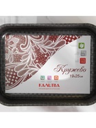 Противень «Хозяюшка», 19×25 см, h=6 см, антипригарное покрытие, бордовый  (артикул 1466094)  большой выбор товаров оптом и в розницу по низким ценам с доставкой