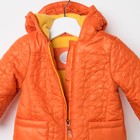Куртка для девочки, рост 92 см, цвет оранжевый (арт. 2051-1) - Фото 2
