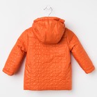 Куртка для девочки, рост 98 см, цвет оранжевый (арт. 2051-1) - Фото 3