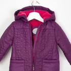 Куртка для девочки, рост 86 см, цвет фиолетовый (арт. 2051-2) - Фото 3