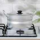 Кастрюля, 2.5 л, металлическая крышка, алюминий - Фото 4