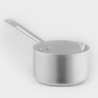 Ковш алюминиевый, 750 мл, металлическая ручка - Фото 2