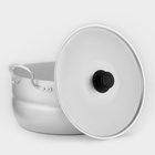 Кастрюля, 6 л, металлическая крышка, алюминий - Фото 2