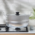 Кастрюля, 6 л, металлическая крышка, алюминий - Фото 4