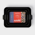 Набор противней «Лазоньера», 3 предмета: 19×25 см, 23×30 см, 27×35 см, h=7 см, антипригарное покрытие, цвет синий - Фото 8