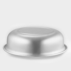 Таз алюминиевый, 15 л, d=50 см, h=14 см - Фото 3